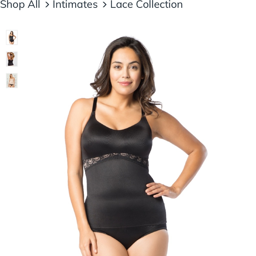 Ruby Ribbon lace Cami